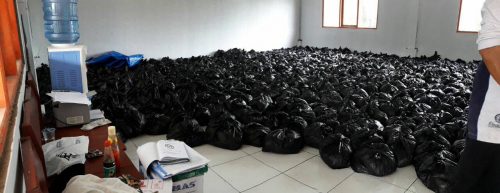 1400 Paket Sembako Bantuan Kementerian Sosial RI Untuk Kecamatan Teramang Jaya Dan Penarik Mukomuko Bengkulu