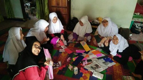 Kegiatan PPM Santri Putri Di Kecamatan Teramang Jaya Mukomuko Bengkulu