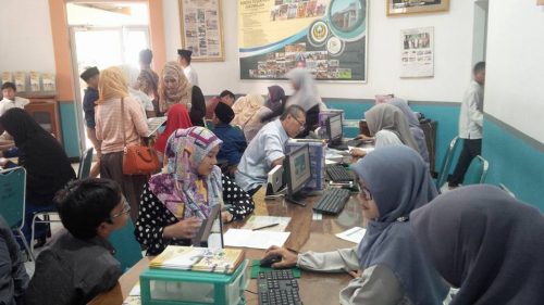 Hari pertama pendaftaran santri baru Darunnajah Jakarta