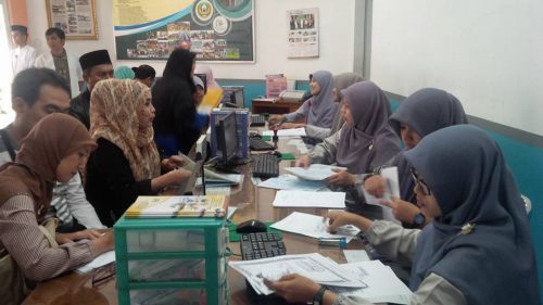 Hari pertama pendaftaran santri baru Darunnajah Jakarta