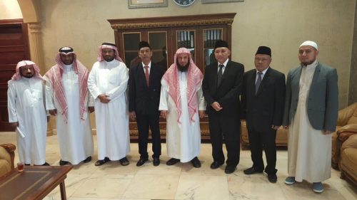 Pertemuan Pimpinan Pesantren Darunnajah Jakarta Dengan Wakil Rektor Universitas Islam Madinah