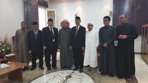 Pertemuan Pimpinan Pesantren Darunnajah Jakarta Dengan Wakil Rektor Universitas Islam Madinah