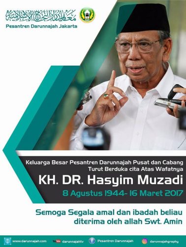 MENGENANG KH. HASYIM MUZADI