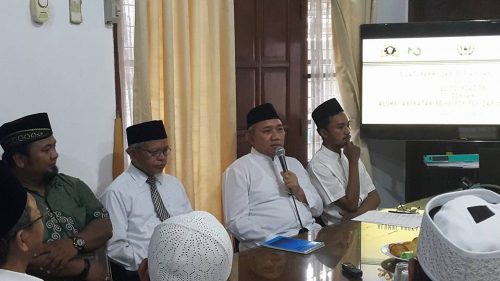 Penandatanganan MOU antara 22 Foundation dengan Alumni Darunnajah angkatan 38 di Pesantren Darunnajah Jakarta