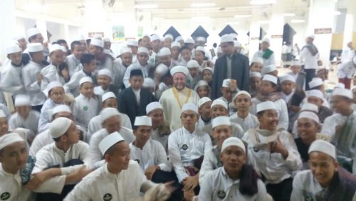 Kunjungan Syekh Fadi Alamuddin Ke Pesantren Darunnajah Jakarta