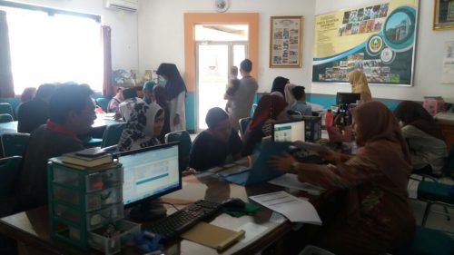 Suasana Pendaftaran Santri Baru Pesantren Darunnajah Jakarta