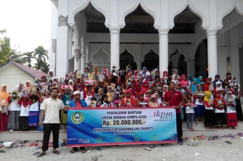 Bantuan Darunnajah Charity Untuk Gempa Aceh