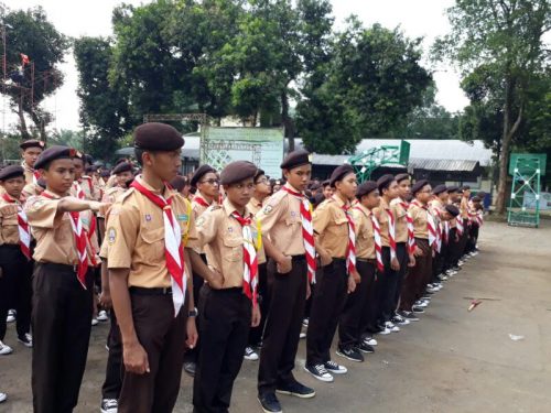 Pelepasan Peserta NESCAFA Darunnajah Jakarta