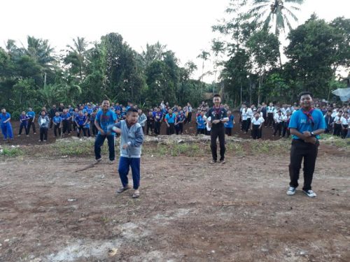 Senam Pagi Peserta NESCAFA