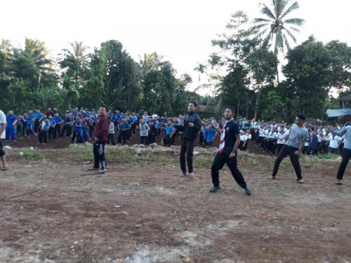 Senam Pagi Peserta NESCAFA