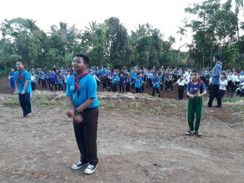 Senam Pagi Peserta NESCAFA