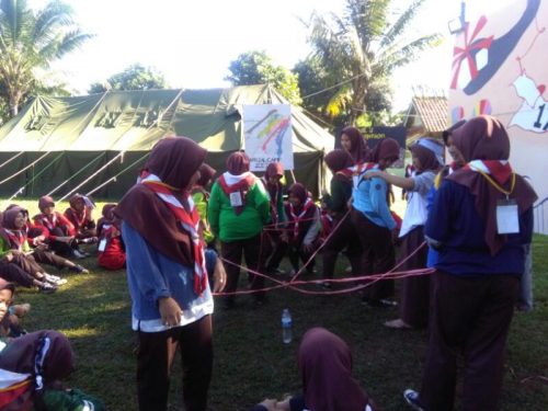 Senam Pagi Peserta Special Camp
