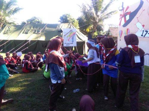 Senam Pagi Peserta Special Camp