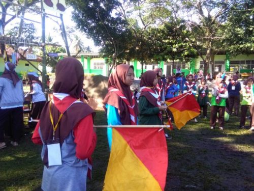 Senam Pagi Peserta Special Camp