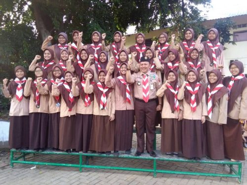 Upacara Penutupan Kegiatan Pramuka Akhir Semester