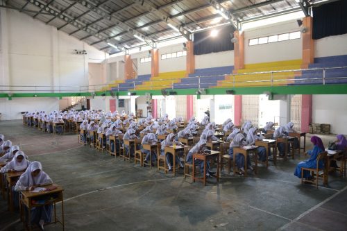 Hari Kedua Ujian Tulis Kelas 5 TMI Darunnajah Jakarta