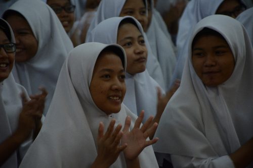 Pengarahan Ujian Madrasah Dan Penjurusan Bagi Santri Putri Kelas 3 TMI