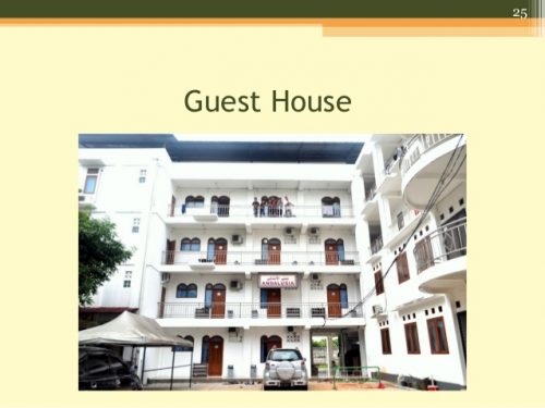 Tarif Guest House Andalusia Pesantren Darunnajah Jakarta