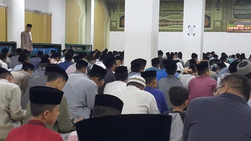 Pelaksanaan Sholat Tarawih Di Masjid Jami' Darunnajah Jakarta