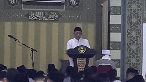 Pelaksanaan Sholat Tarawih Di Masjid Jami' Darunnajah Jakarta