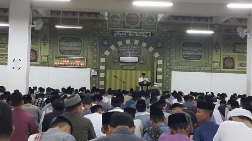 Pelaksanaan Sholat Tarawih Di Masjid Jami' Darunnajah Jakarta