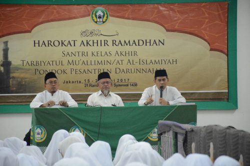 Pembukaan Harakat Akhir Ramadhan Santri Kelas 5 TMI Darunnajah Jakarta