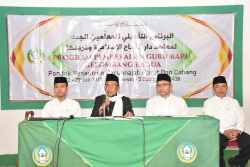 Pembukaan Pembekalan Guru Baru Pesantren Darunnajah Jakarta