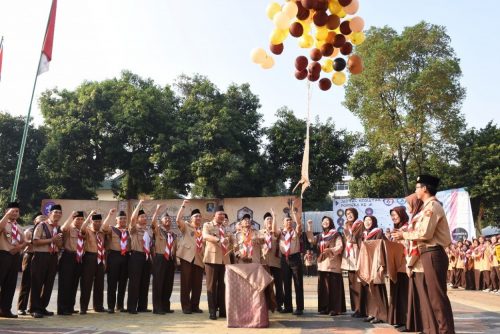 Pembukaan Kegiatan Perkemahan Khutbatul Arsy (PERKHUTSY) Pesantren Darunnajah Jakarta