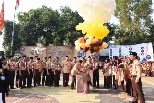 Pembukaan Kegiatan Perkemahan Khutbatul Arsy (PERKHUTSY) Pesantren Darunnajah Jakarta