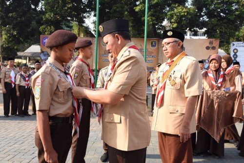 Pembukaan Kegiatan Perkemahan Khutbatul Arsy (PERKHUTSY) Pesantren Darunnajah Jakarta