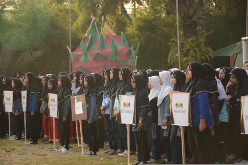 Gladi Kotor Upacara Pembukaan Pekan Olah Raga Seni Dan Pramuka (PORSEKA) Darunnajah Jakarta