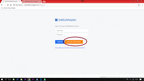 Pendaftaran Online Darunnajah