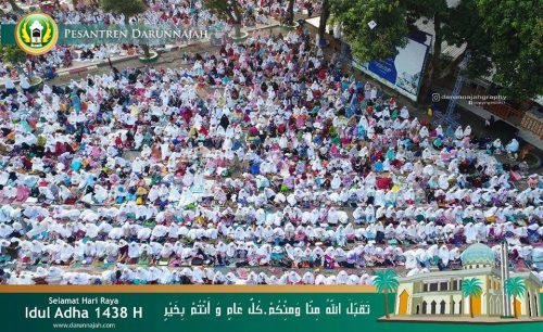 Suasana Idhul Adha Di Pesantren Darunnajah Jakarta