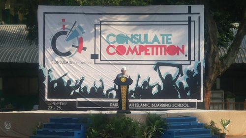 Pembukaan Consulat Competition Santri Putra Darunnajah Ulujami Jakarta