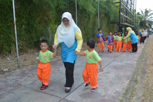 murid tk islam darunnajah berqurban