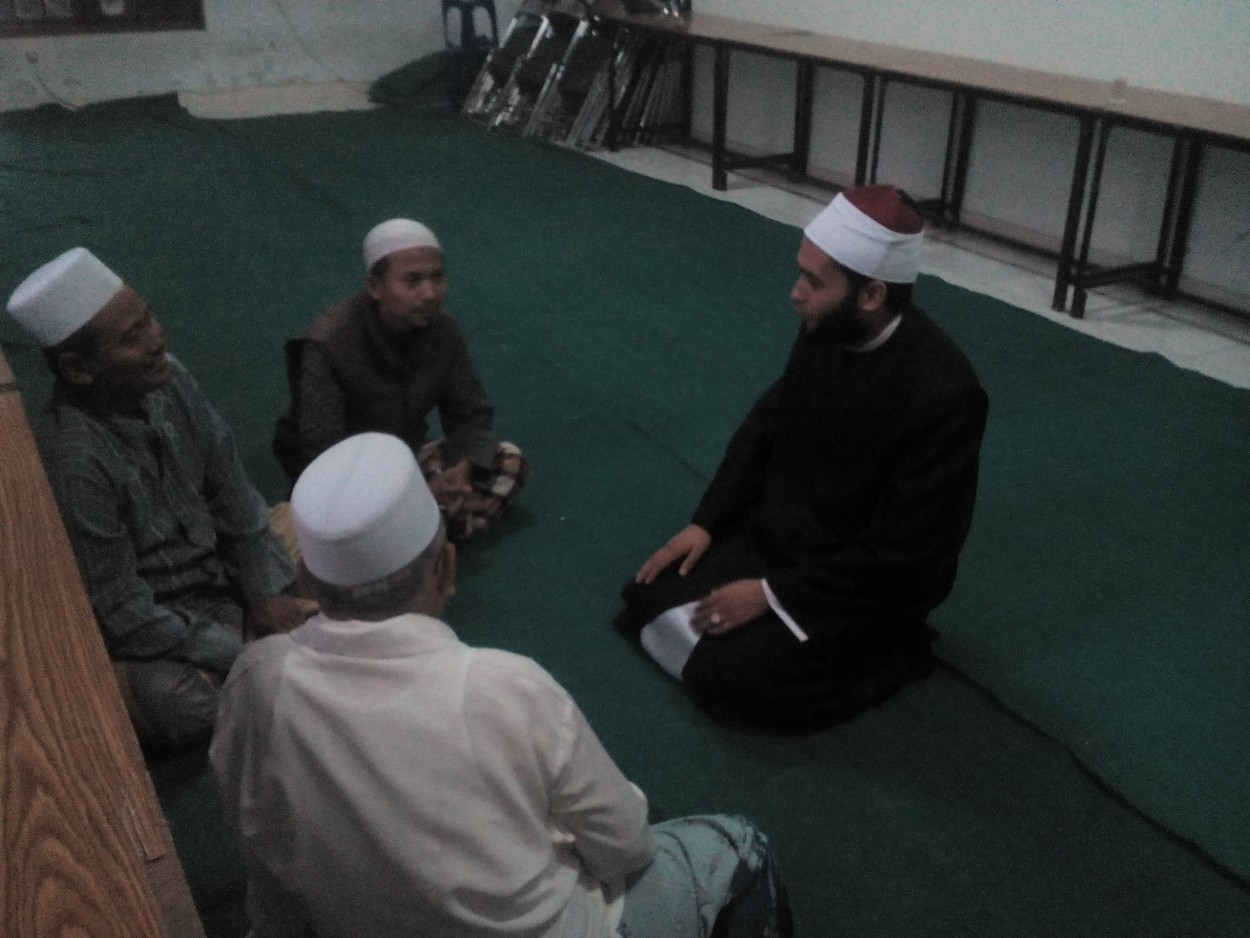 dakwah Kiai Jamhari dan Syekh Ahmad Tamadiy memberikan motivasi dan do'a untuk kedua dai