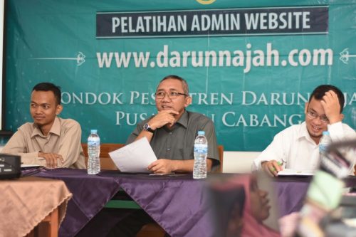 Pembukaan Pelatihan Admin Website Darunnajah Pusat Dan Cabang