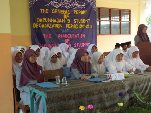 Beroraganisasi salah satu bentuk pengembangan kerjasama santri di pesantren