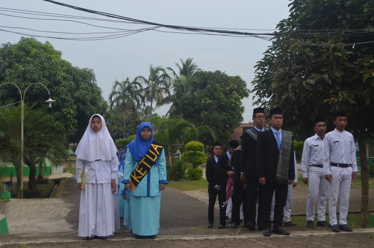 Pergantian pengurus Organisasi Santri Pesantren Al-Manshur (OSPM)Darunnajah 3