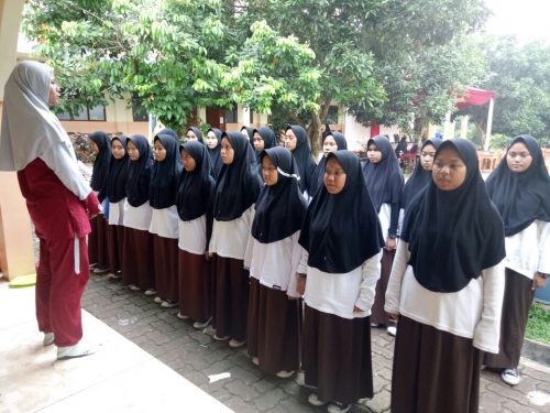 Pelepasan Paskibra Madrasah Darunnajah Ke Darunnajah Pusat Di Pondok Pesantren Putri Al-Hasanah Darunnajah 9 Pamulang