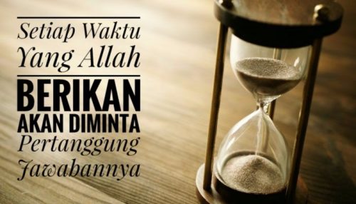 Menghargai setiap detik yang diberikan Allah SWT dengan berzikir