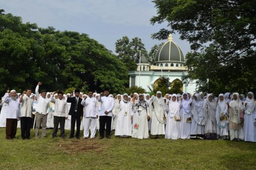 Pergelaran Manasik Haji Tingkat Pelajar Se Tangerang Selatan di Darunnajah 9 Pamulang