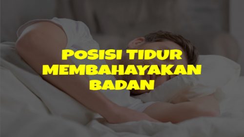 POSISI TIDUR