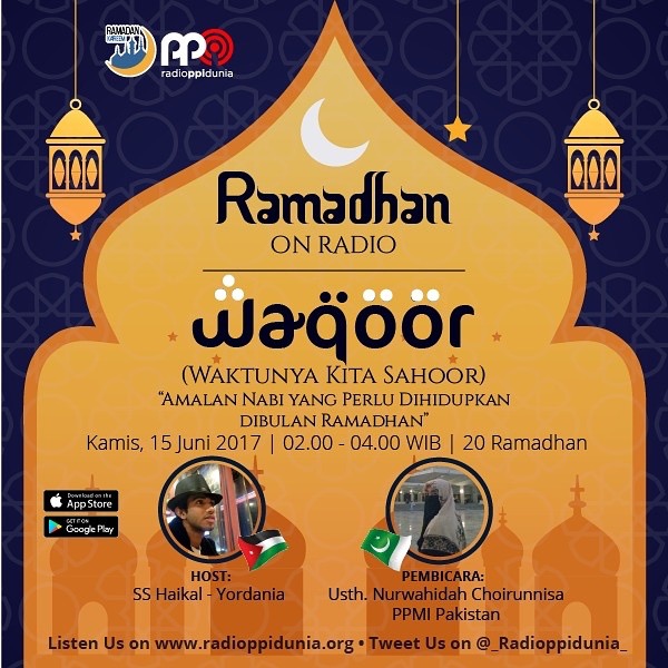 mengisi kajian Pada bulan Ramadhan