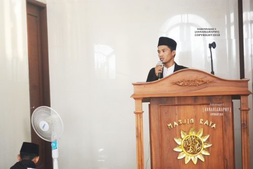 Khotbah Idul Adha 1439 H yang dilakukan oleh Ustad Arrahman Darunnajah 5