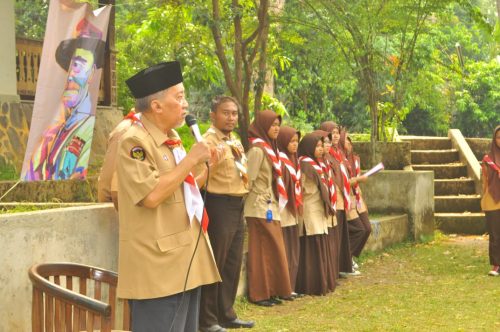 Perkemahan santri pondok pesantren Al-Hasanah Darunnajah 9 Pamulang, 10/12 okt 2018