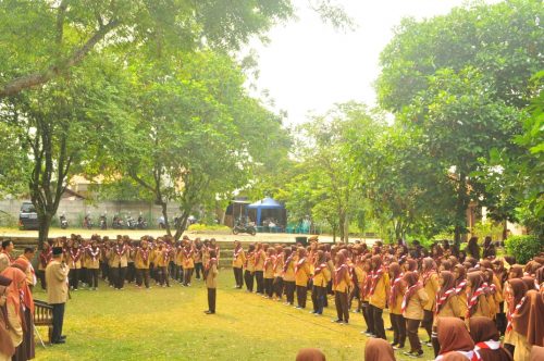 Perkemahan santri Al-Hasanah Darunnajah 9 Pamulang, 10/12 okt 2018