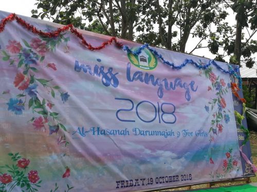 Kegiatan Miss Language Al-Hasanah Darunnajah 9 Pamulang