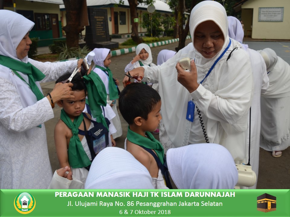 Peragaan Manasik Haji Cilik Di TK Islam Darunnajah