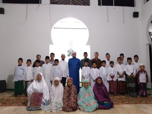 kedatangan syekh tamadhi di pon.pes tsurayya darunnajah 4